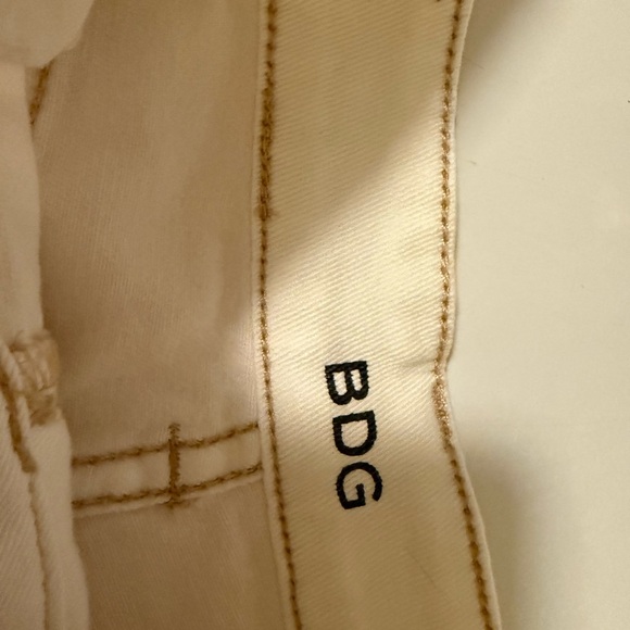 BDG Urban Outfitters American flag white denim shorts EUC size 26 USA - Picture 5 of 5